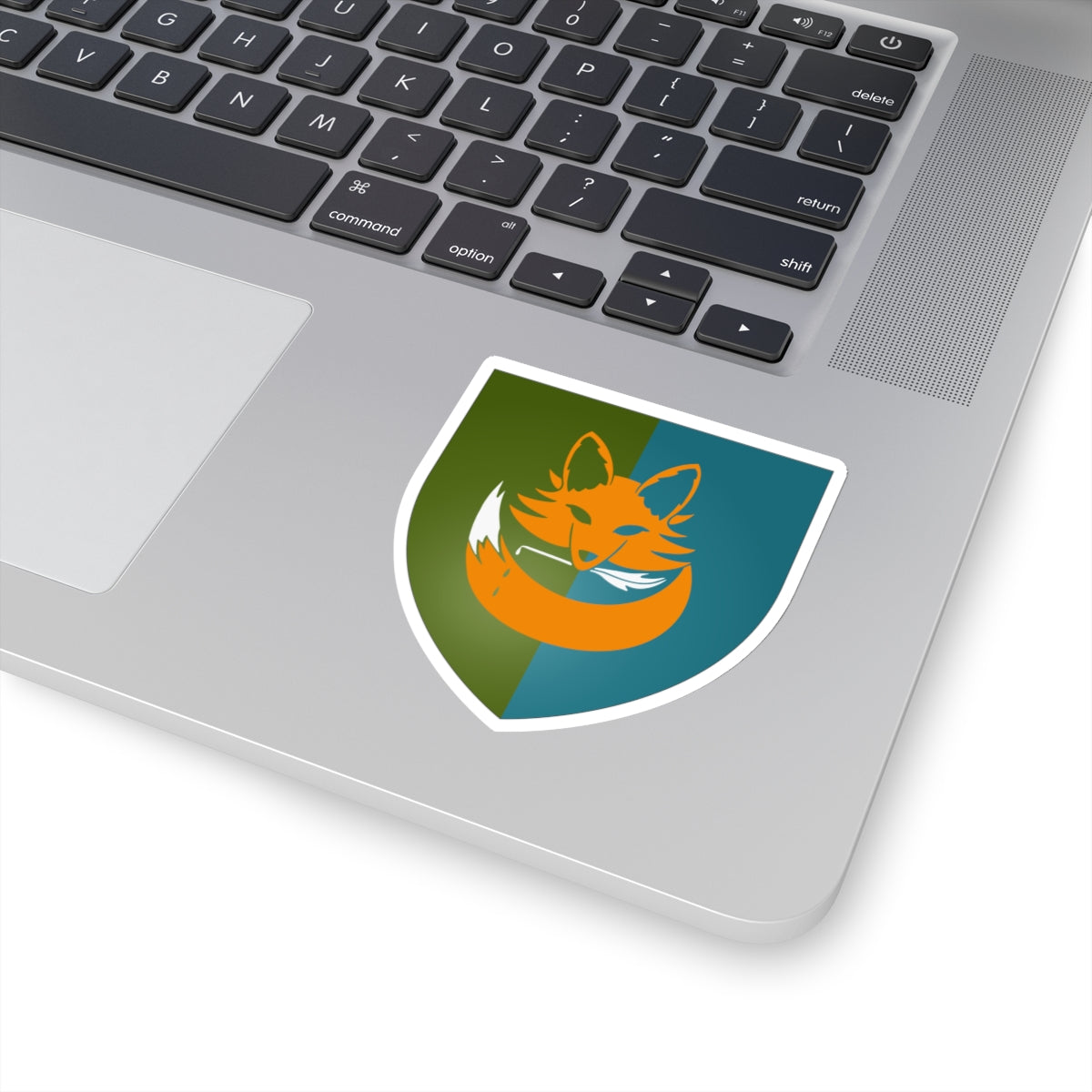 Fox with Quill Stickers (Customizable)