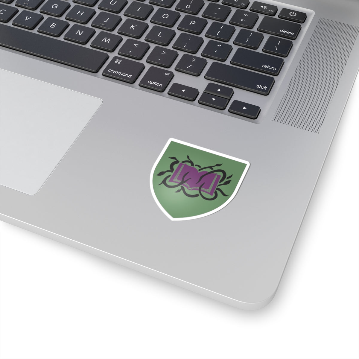 Book with Vines Stickers (Customizable)