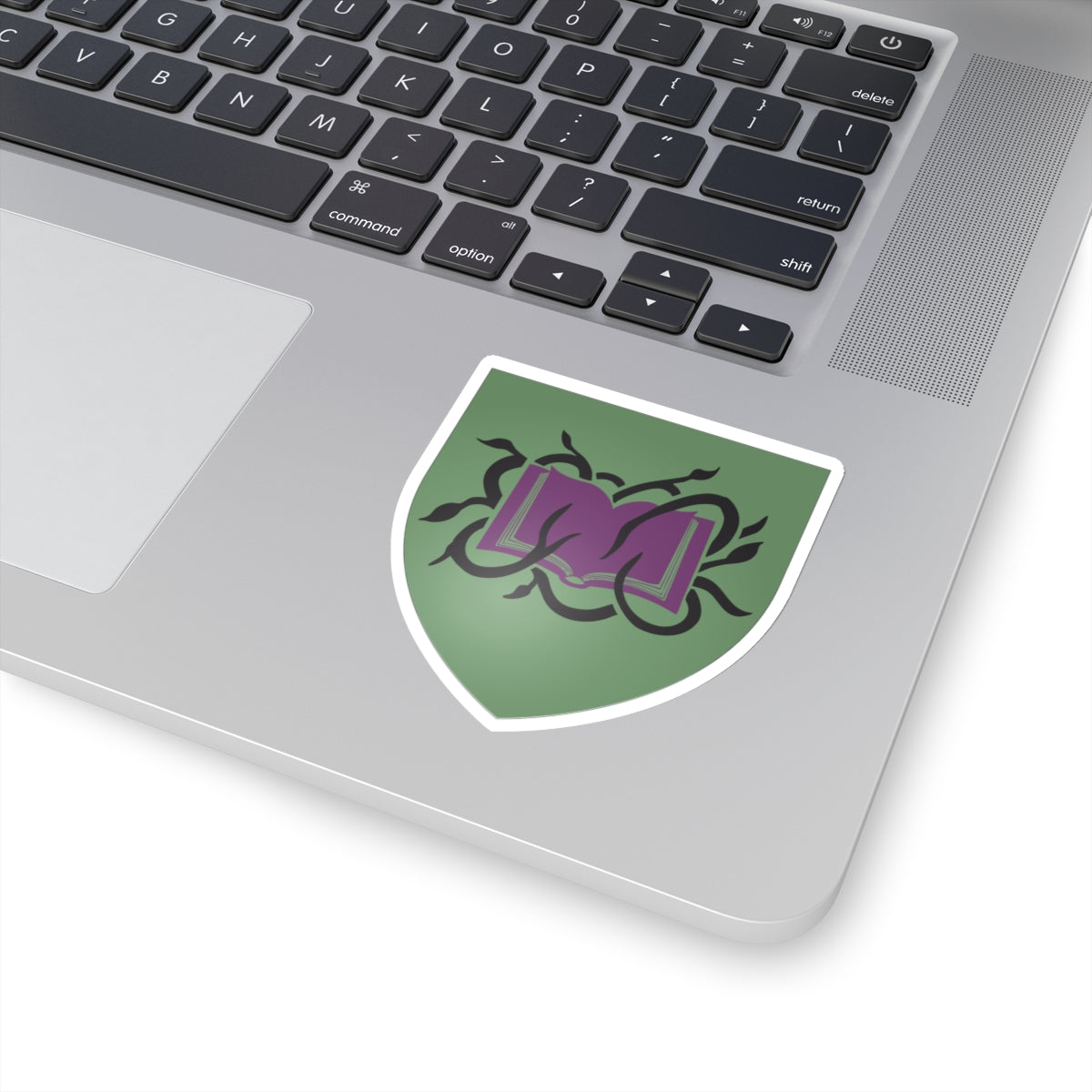 Book with Vines Stickers (Customizable)