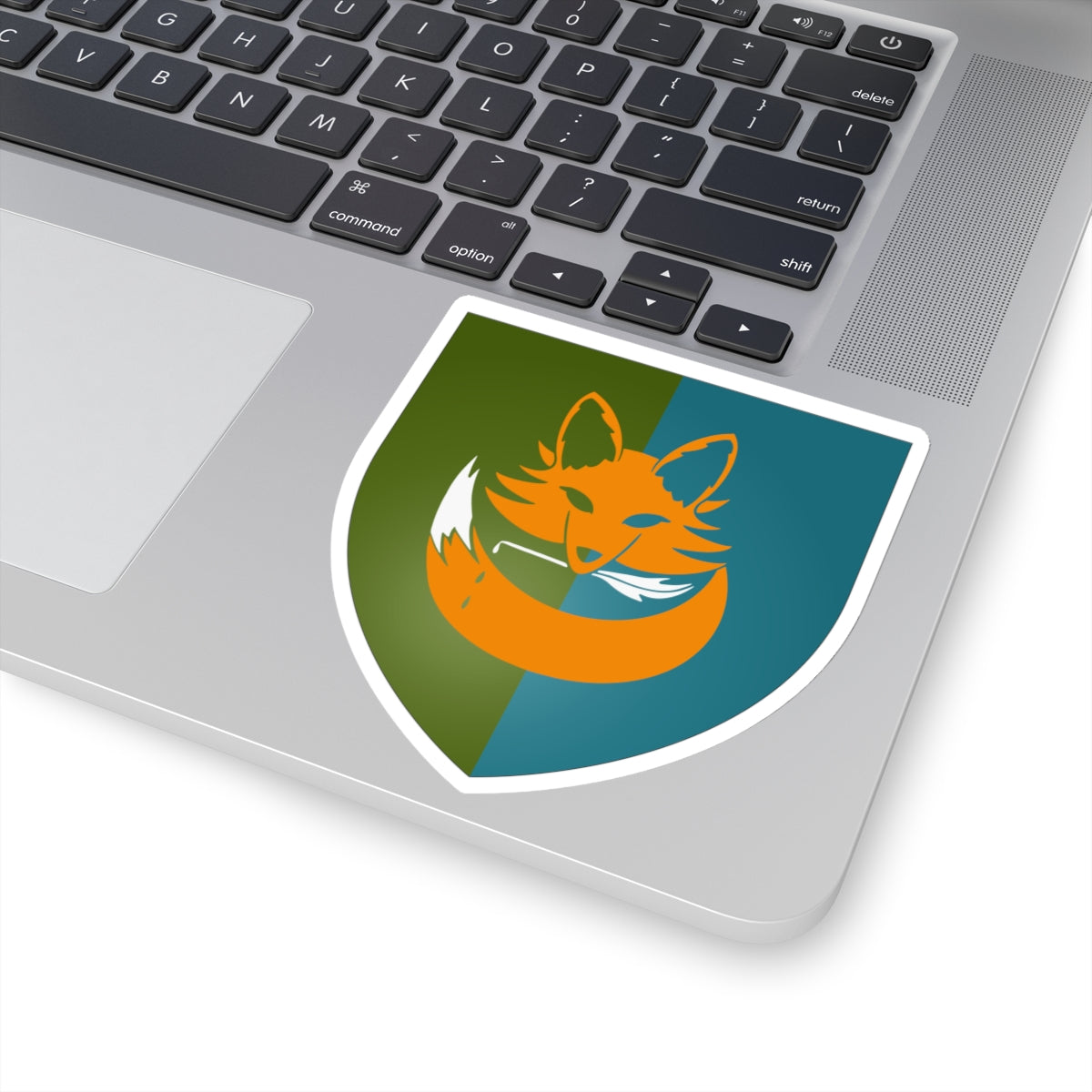 Fox with Quill Stickers (Customizable)