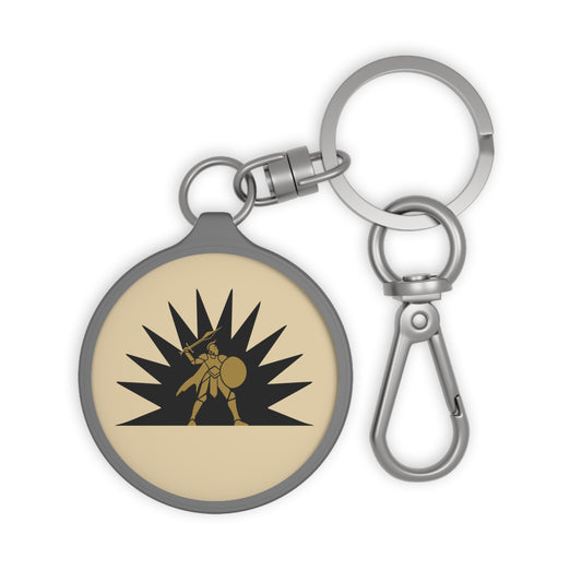 Sunset Warrior Keyring Tag (Customizable)