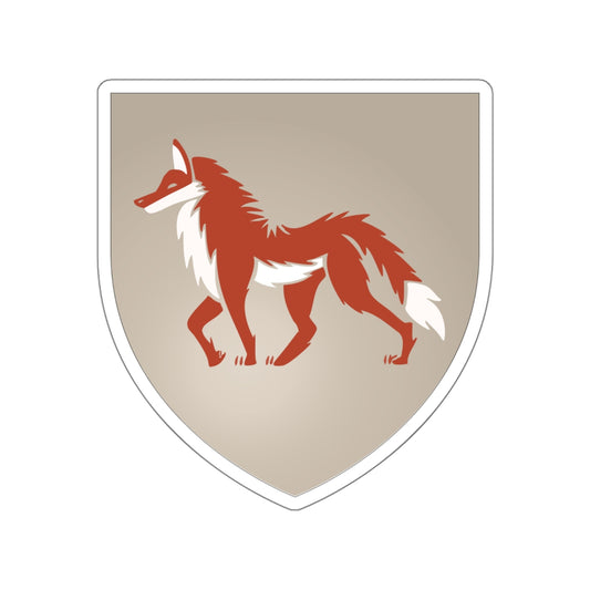 Red Maned Wolf Stickers (Customizable)